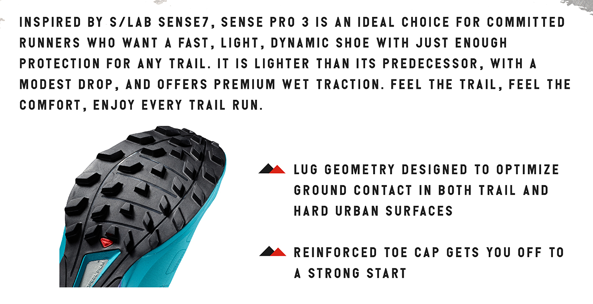 salomon sense pro 3 drop
