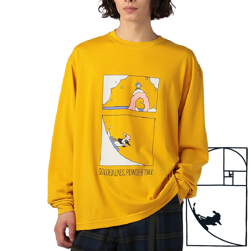 FILLMORE SKIING BOOBY L_S T-SHIRT MS (OVERSIZED)