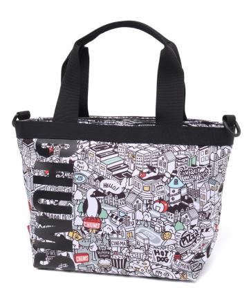 RECYCLE CHUMS MINI TOTE BAG Z328 CITY