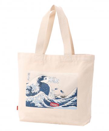 CHUMS x 葛飾北斎 浪裏 TOTE BAG --